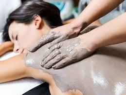 Clay back facial